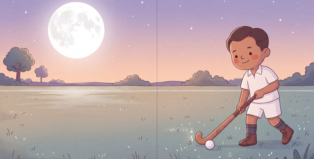 Spread 1 of 3 from Dhyan Chand
